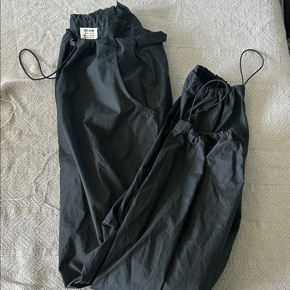Cotton On Charcoal Drawstring Trousers